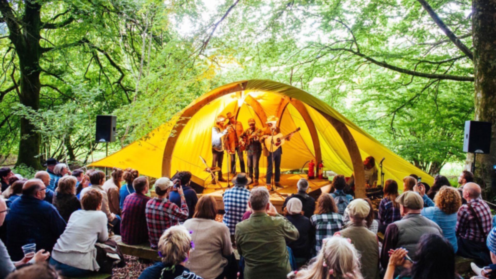 End of the Road Festival 2021 Glamping - Luxury Bell Tent Hire from  Honeybells